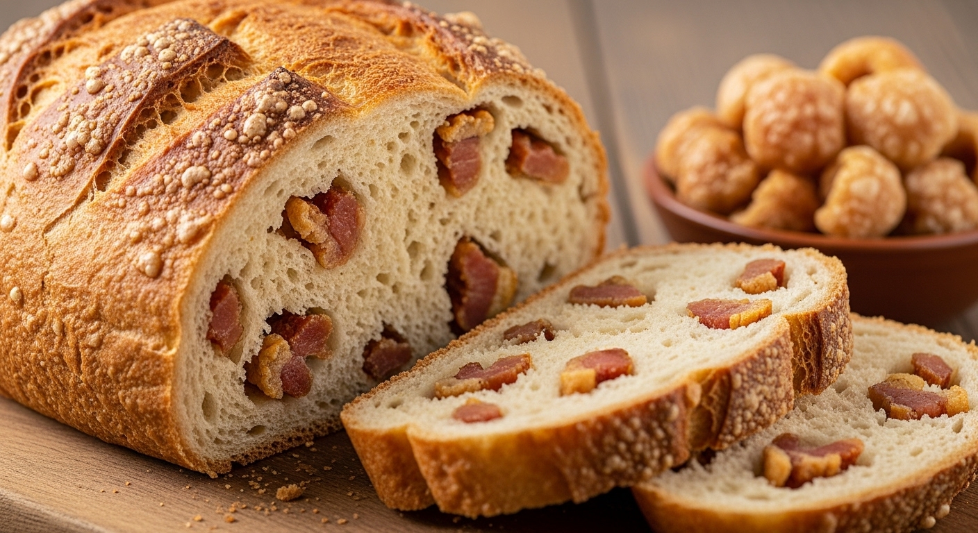 Receita de Pão de Torresmo Caseiro: Crocante por Fora, Fofinho por Dentro e Incrivelmente Fácil!