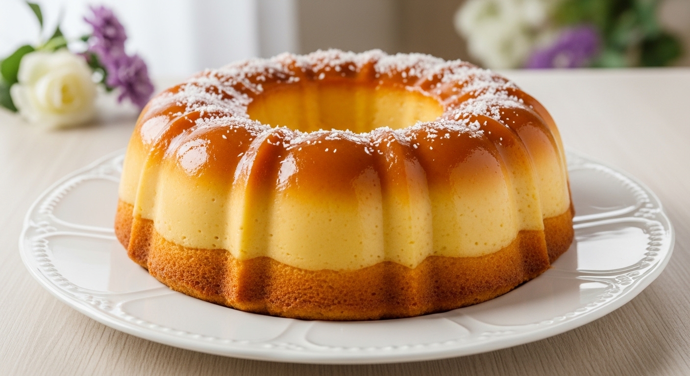 Receita de Bolo Pudim de Milho Verde: A Sobremesa Cremosa 2 em 1 que Vai Surpreender a Todos!