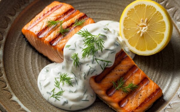 Salmão ao Molho de Iogurte: A Receita Fácil e Saudável Para um Jantar Perfeito!