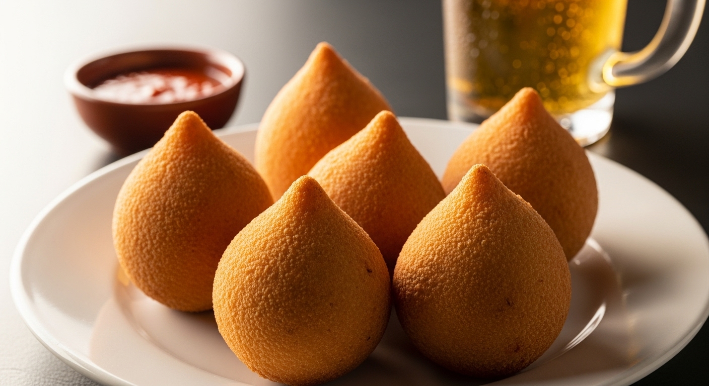 Coxinha de Frango Fácil e Rápida: Faça 30 Unidades Deliciosas em 1 Hora!