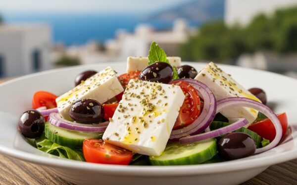 Salada Grega Original: A Receita Perfeita Para Um Verão Inesquecível!