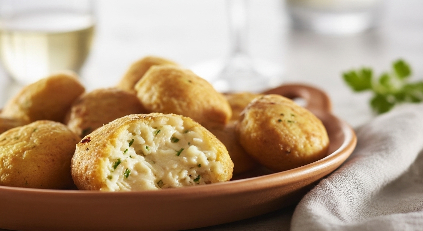 Bolinho de Bacalhau Crocante por Fora e Cremoso por Dentro: A Melhor Receita que Você Já Viu!
