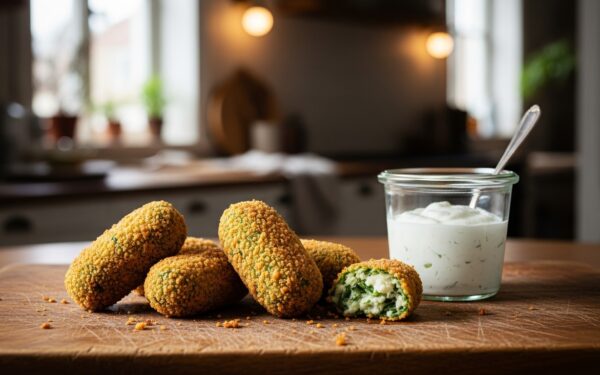 Croquete de Espinafre Assado: A Receita Fácil para um Aperitivo Incrível e Saudável!