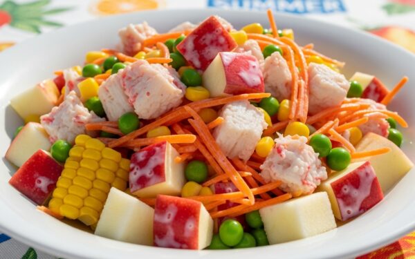 Salada Exótica com Delícias do Mar: Uma Combinação Surpreendente e Deliciosa!