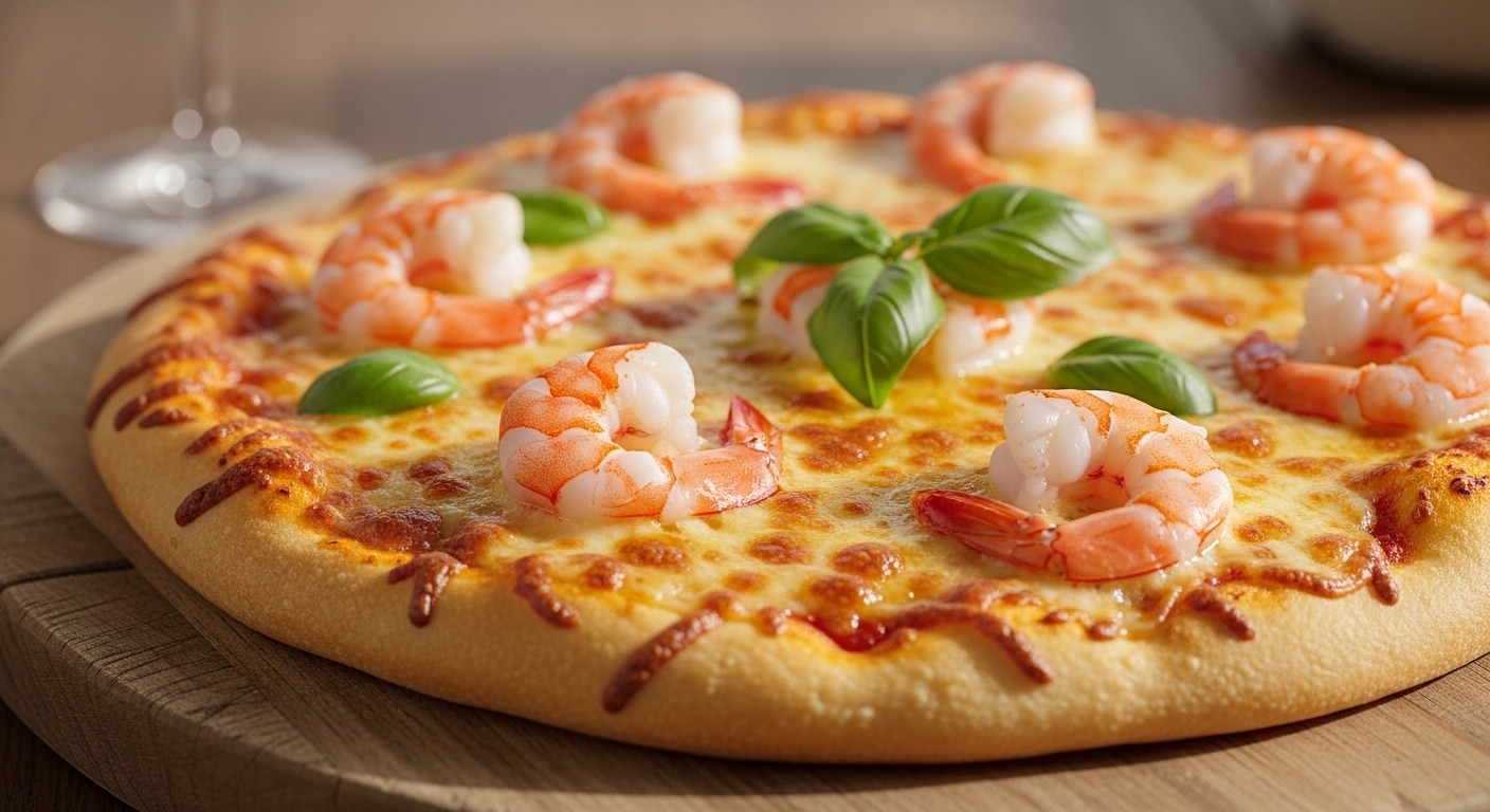A Melhor Receita de Pizza de Camarão: Cremosa, Fácil e Inesquecível!