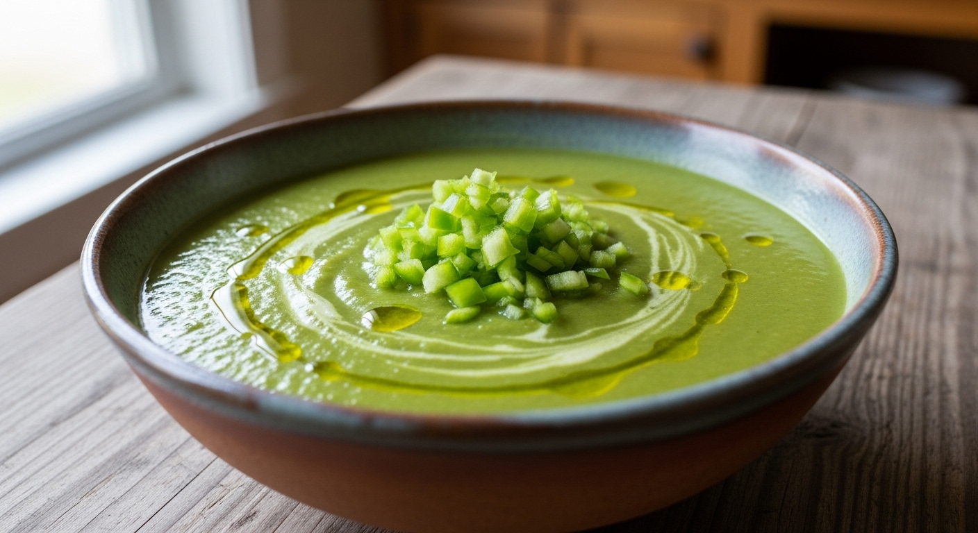 Receita de Sopa de Pimentão verde Cremosa: A Receita Fácil e Surpreendente para Aquecer Seus Dias!