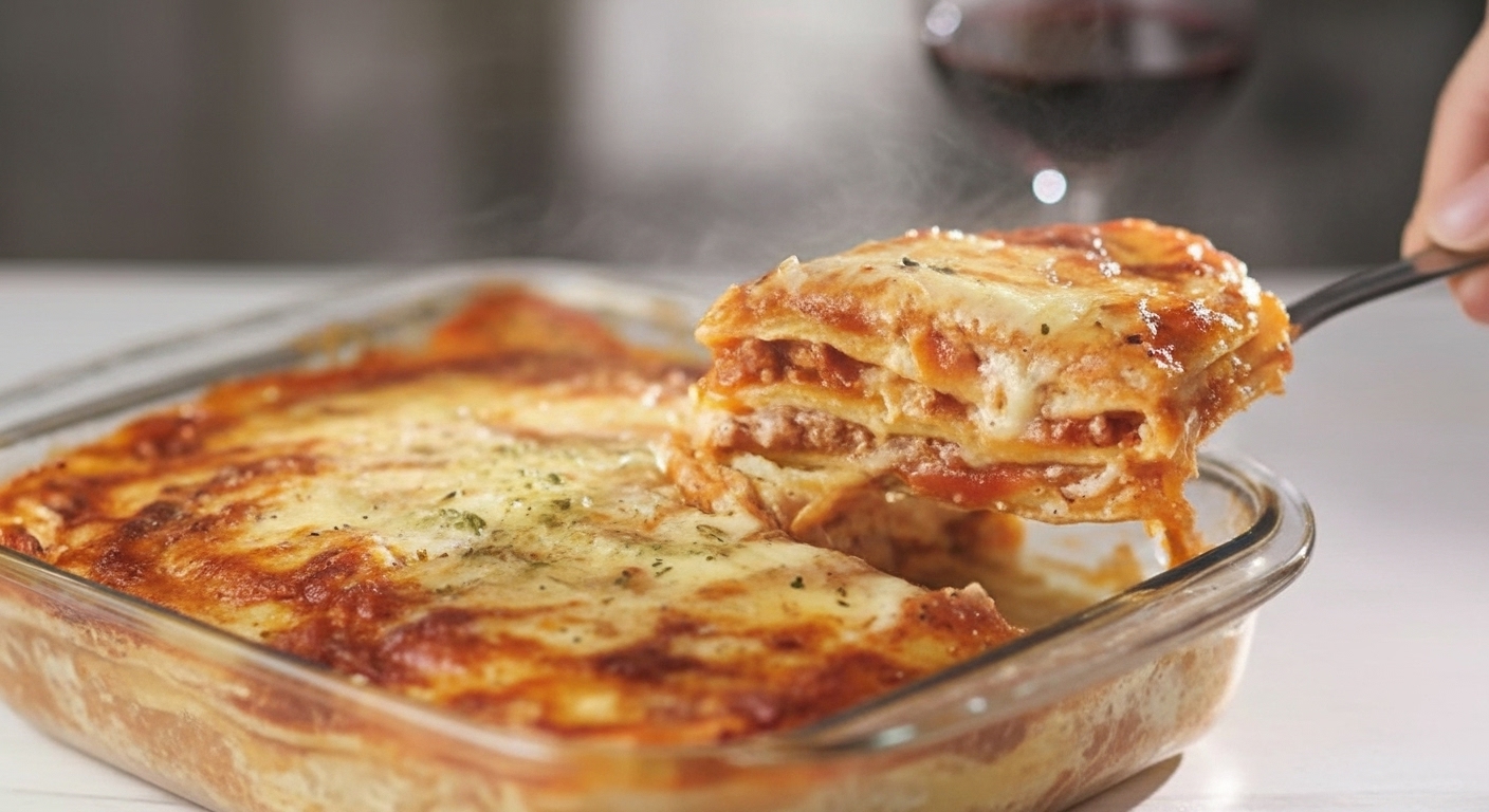 Lasanha de Panqueca com Molho Branco: A Receita que Vai Revolucionar Seu Almoço de Domingo!