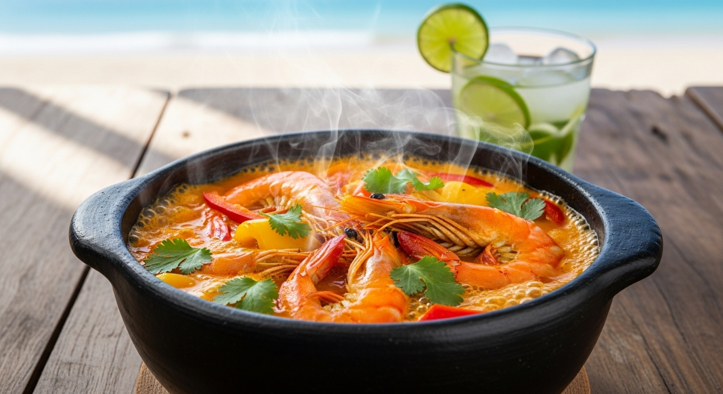 A Melhor Receita de Moqueca de Camarão Baiana: Sabor e Tradição em 30 Minutos!