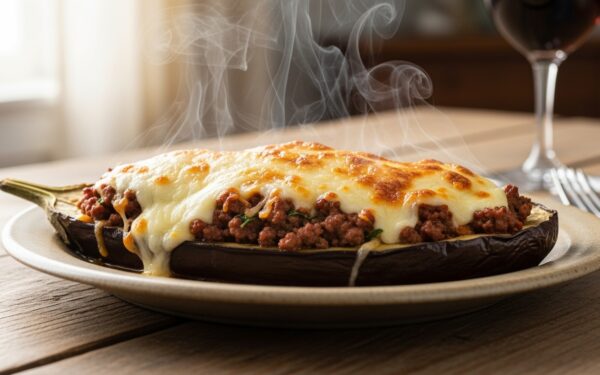 A Melhor Receita de Berinjela Recheada com Carne Moída: Suculenta e Pronta em 4 Passos!