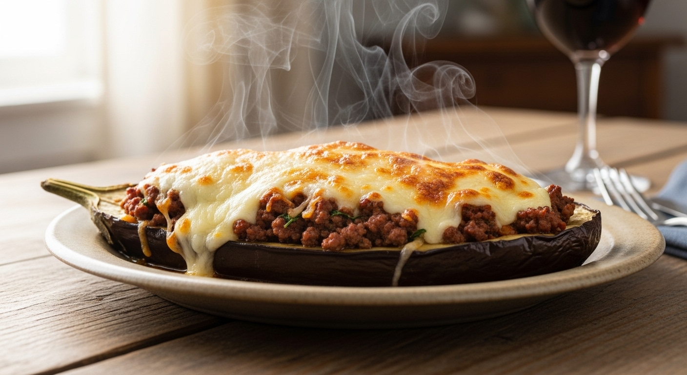 A Melhor Receita de Berinjela Recheada com Carne Moída: Suculenta e Pronta em 4 Passos!