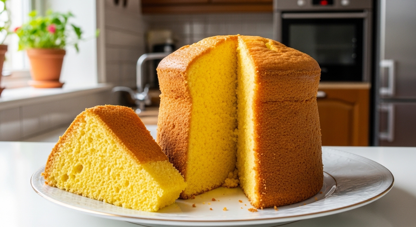 Pão de Ló com 3 Ingredientes: A Receita Definitiva para um Bolo Super Fofo e Fácil!