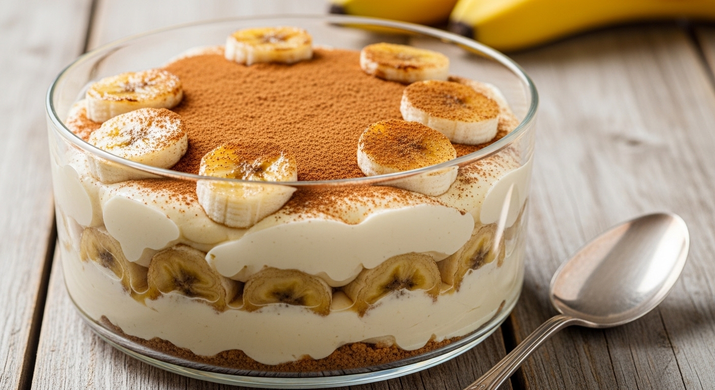 Receita de Sobremesa de Banana na Travessa com 3 Ingredientes: A Receita Mais Fácil e Econômica que Existe!
