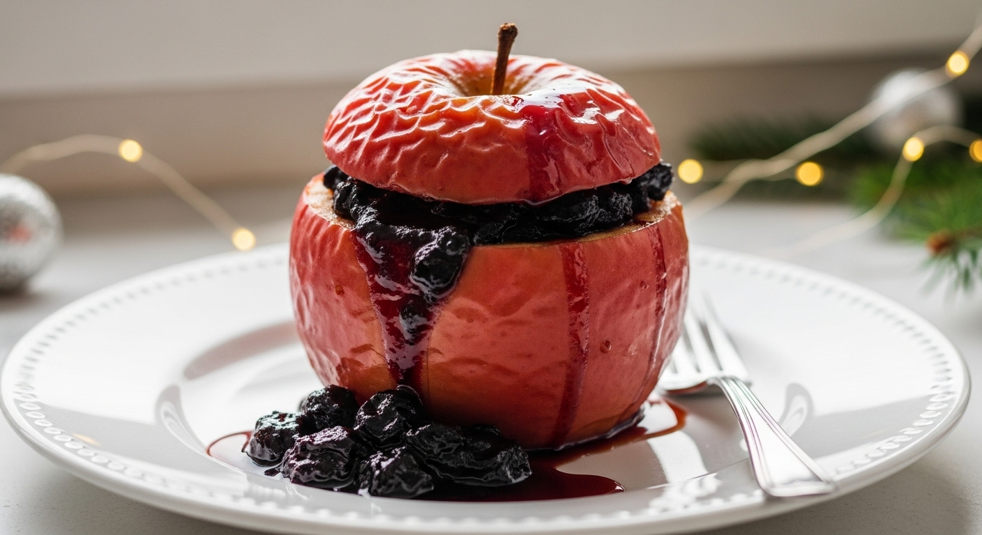 Maçãs de Natal Recheadas: A Receita Fácil e Surpreendente Para Encantar na Ceia!