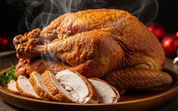 Cansado do Mesmo Sabor? 3 Ideias Incríveis para uma Receita de Peru de Natal Diferente e Inesquecível