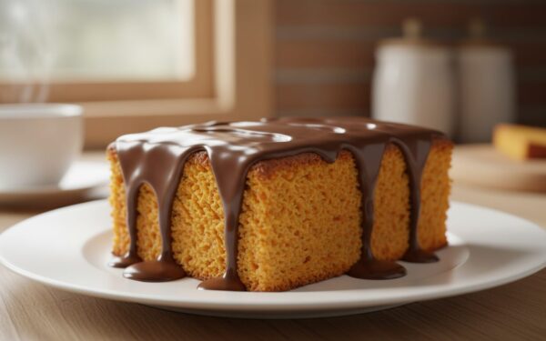 Receita de Bolo de Cenoura Fofinho em 40 Minutos: A Receita Perfeita com Cobertura de Chocolate!