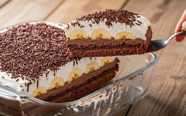 Receita de Sobremesa de Banana com Chocolate: A Versão Fácil e Cremosa!