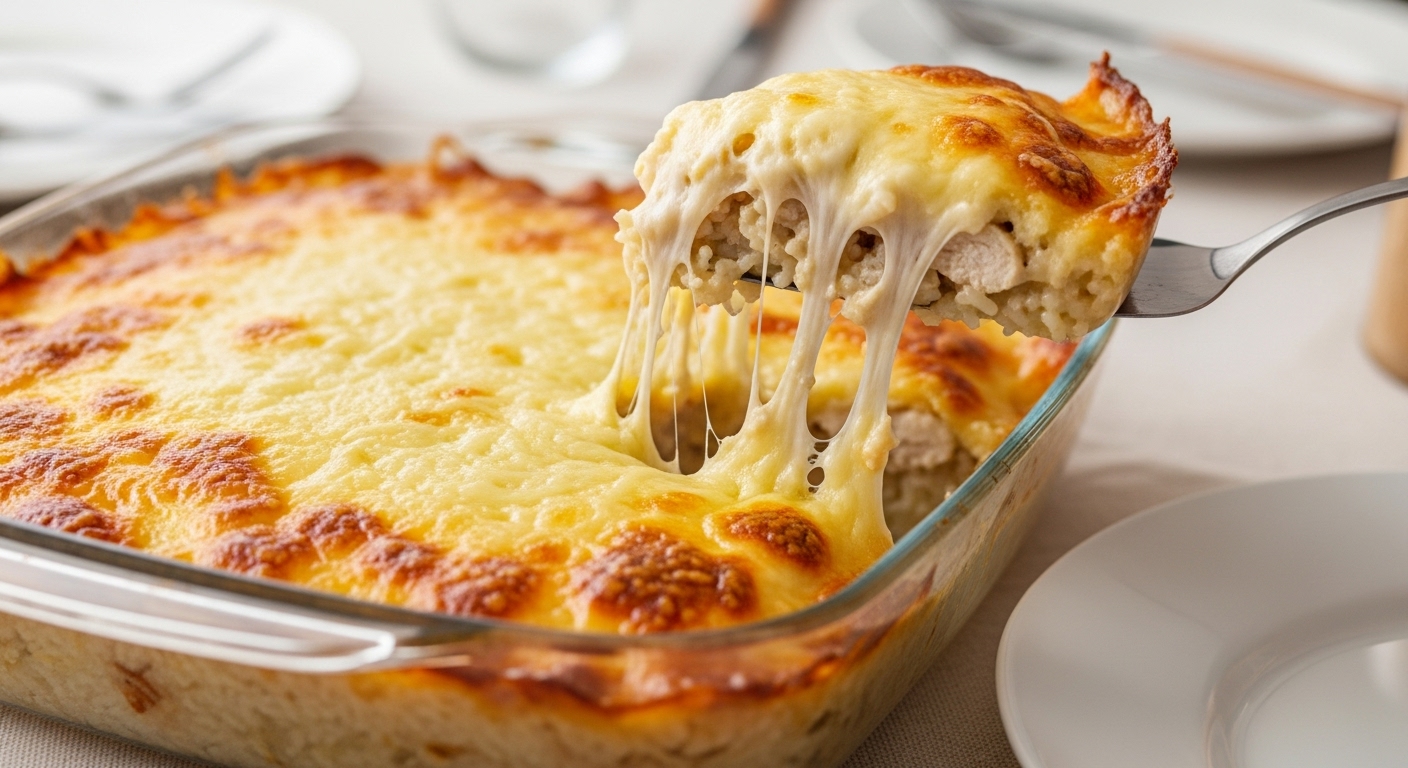 Receita de Arroz de Forno Cremoso com Frango: A Mais Fácil e Saborosa!