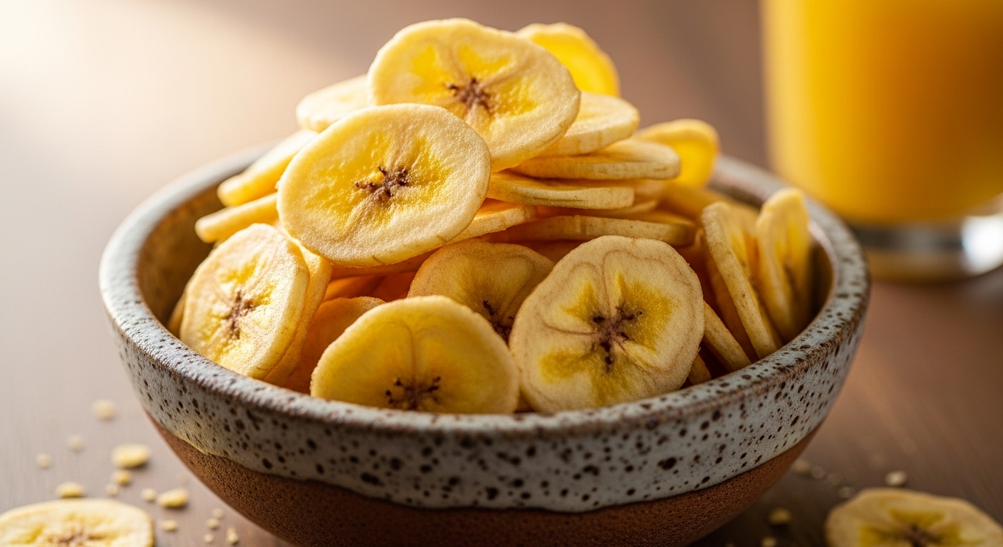 Chips de Banana Crocantes: A Receita Definitiva Para um Snack Perfeito e Fácil de Fazer!