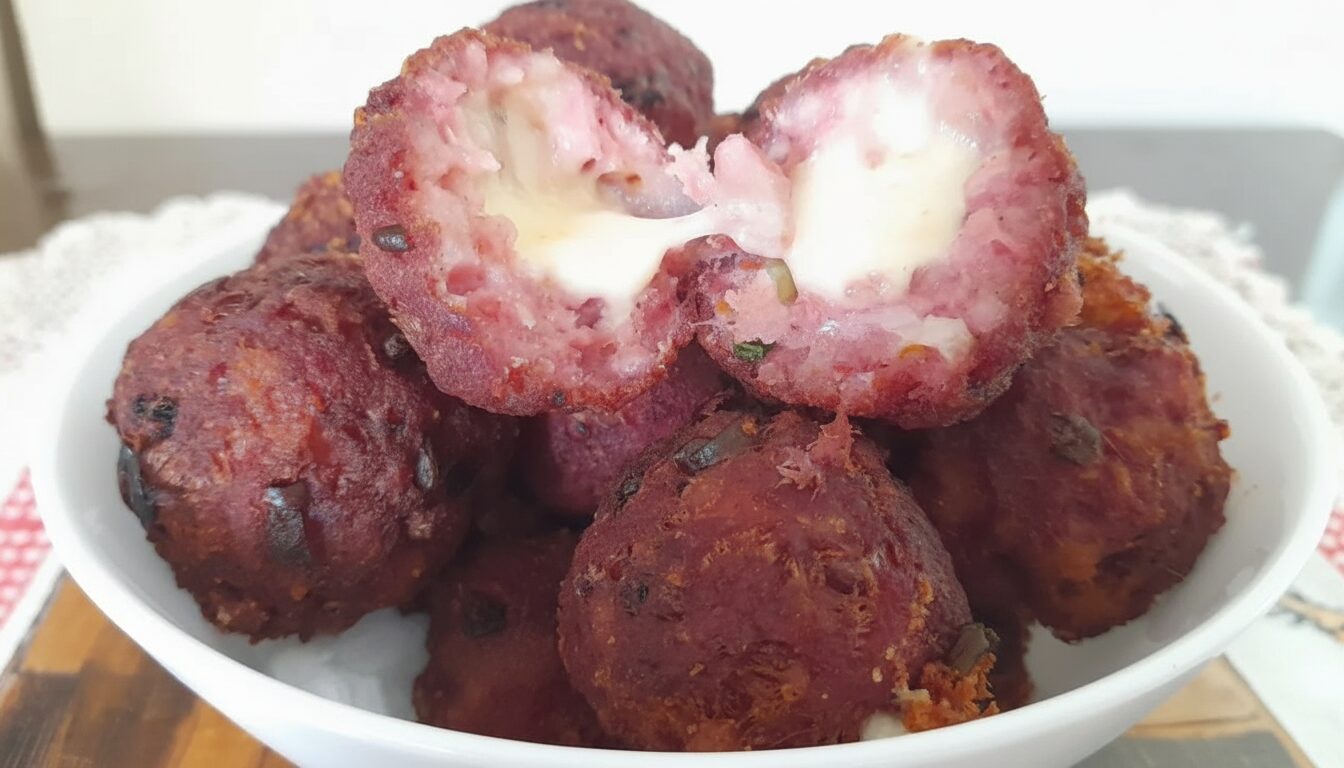 Bolinho de Linguiça com Queijo – A Receita Perfeita Para um Happy Hour Inesquecível!