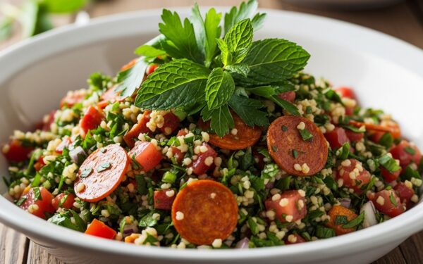 Tabule com Calabresa: A Receita Inovadora que Vai Virar a Estrela do seu Cardápio!