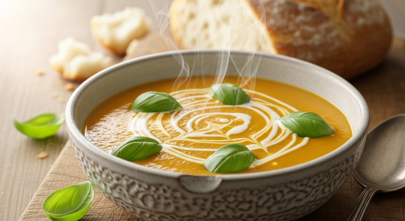 Sopa de Tomate com Creme de Leite: A Receita Cremosa e Fácil que Vai Aquecer Seu Coração