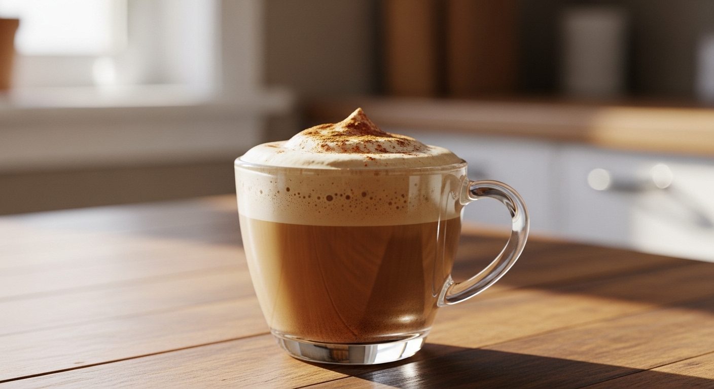 Café Cremoso com 3 Ingredientes: A Receita Secreta para um Café de Cafeteria em Casa!