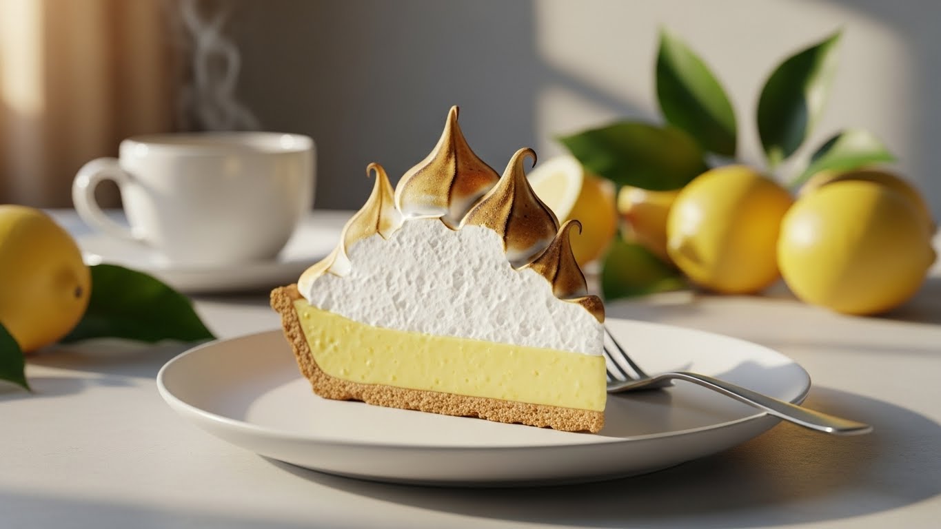 Receita de Torta de Limão Cremosa – A Sobremesa Perfeita em 30 Minutos