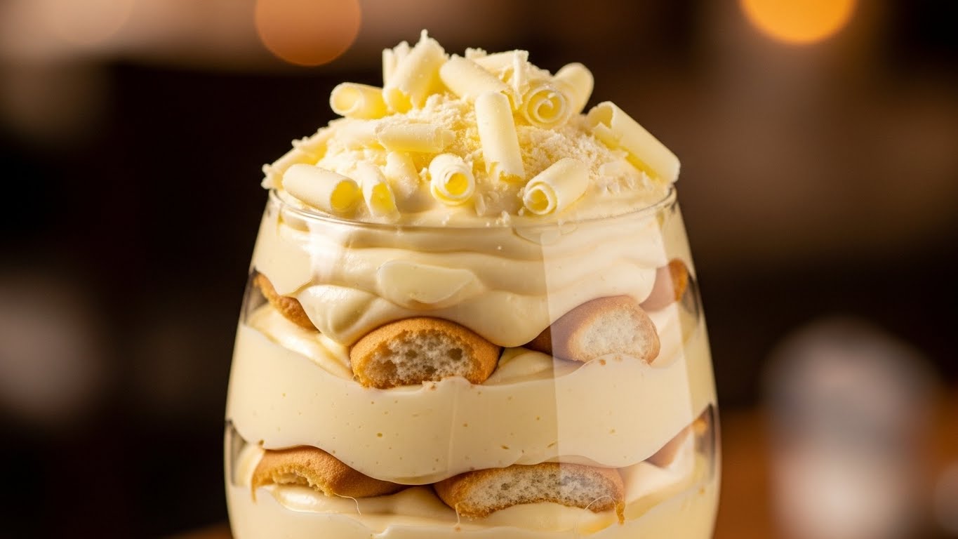 Fatias de banana caramelada na frigideira polvilhadas com canela, servidas quentes no prato.